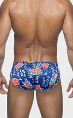 Swim Briefs with Cup Sponge Pad