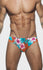 Hawaii Swim Briefs with Sponge Pad