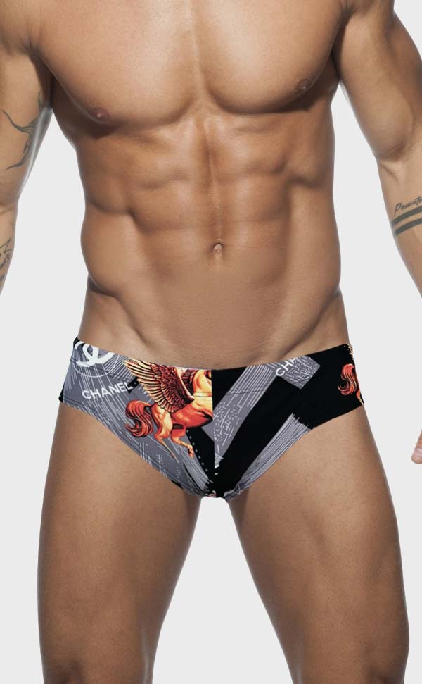 Printing Quick Dry Swim Briefs