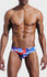 Camouflage Swim Briefs with Sponge Pad