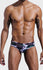 Camouflage Swim Briefs with Sponge Pad