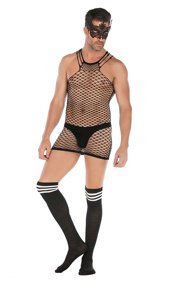 Men’s Diamond Net Dress Sets