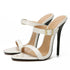 Open Toe Double Band Stiletto Sandals