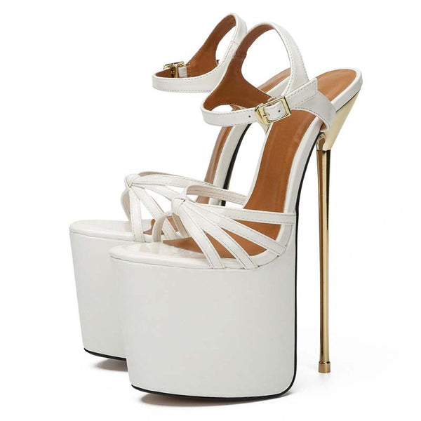 Open Toe Super High Heel Platform Sandals