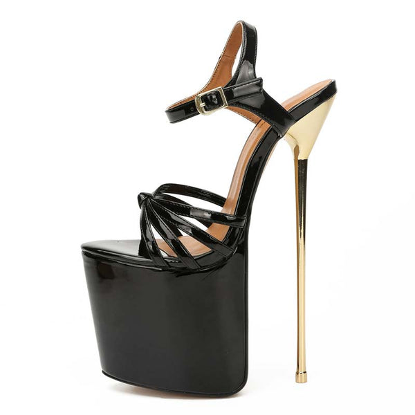 Open Toe Super High Heel Platform Sandals