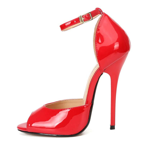 Peep Toe Ankle Straps High Heel Sandals