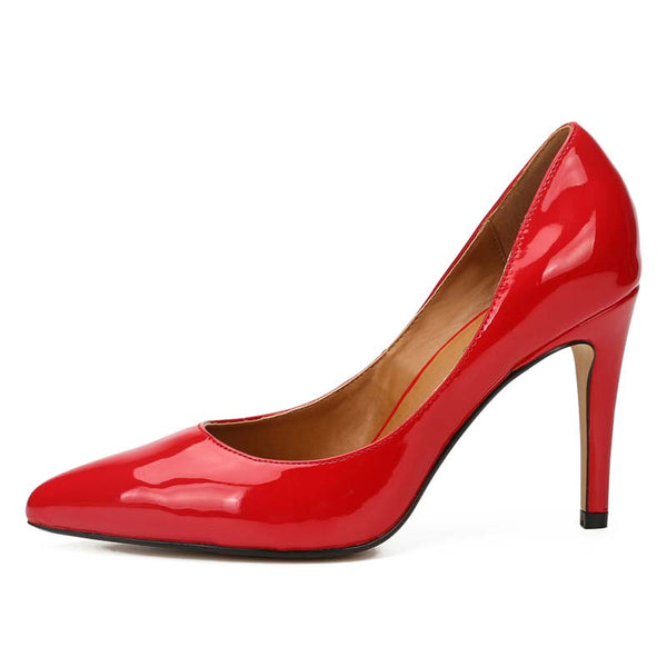 Patent-Leather Classical Pumps