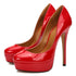 Platform High Heel Pumps