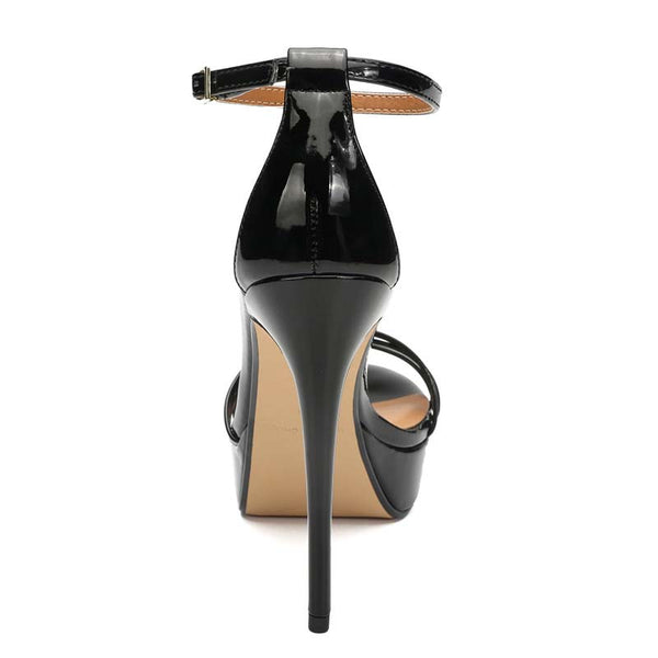 Open Toe Stilettos with Platform