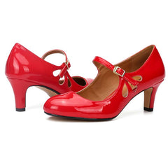 Low Heel Maryjane Shoes