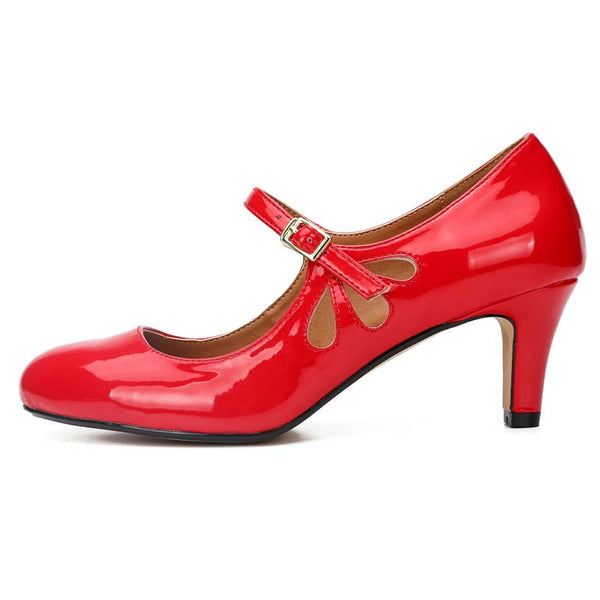 Low Heel Maryjane Shoes