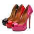 Peep Toe Platform High Heels