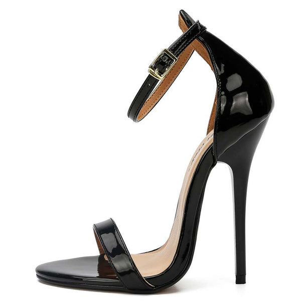 Open Toe Back Ankle Strap Sandals