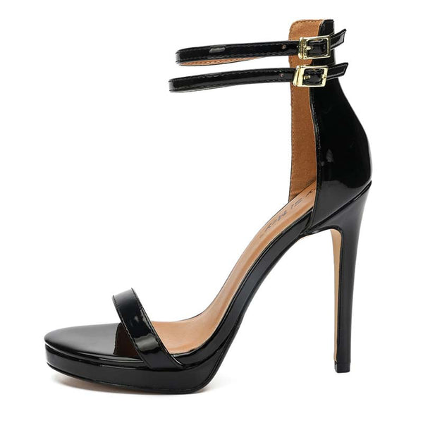 Open Toe Back Ankle Strap Sandals