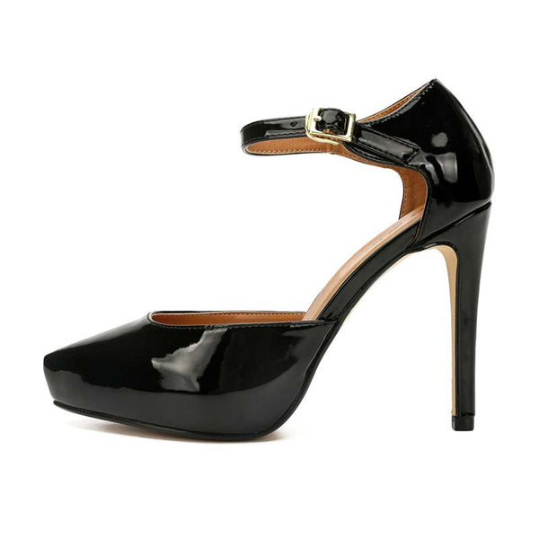 Ankle Straps Platform Stilettos