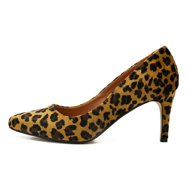 Leopard Print High Heel Pumps