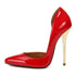 Pointed Toe Patent-Leather Pumps