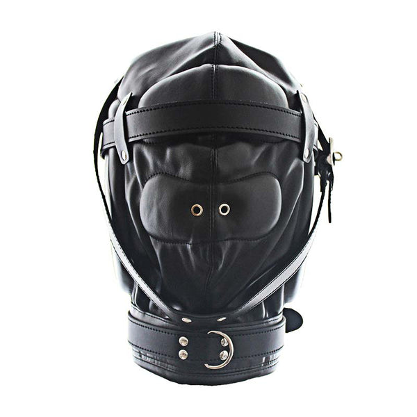 PU Leather Padded Hood