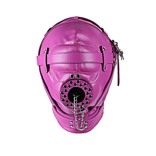 Deprivation Hood with Removable Mouth