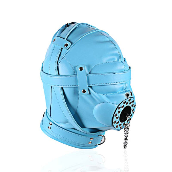 Deprivation Hood with Removable Mouth