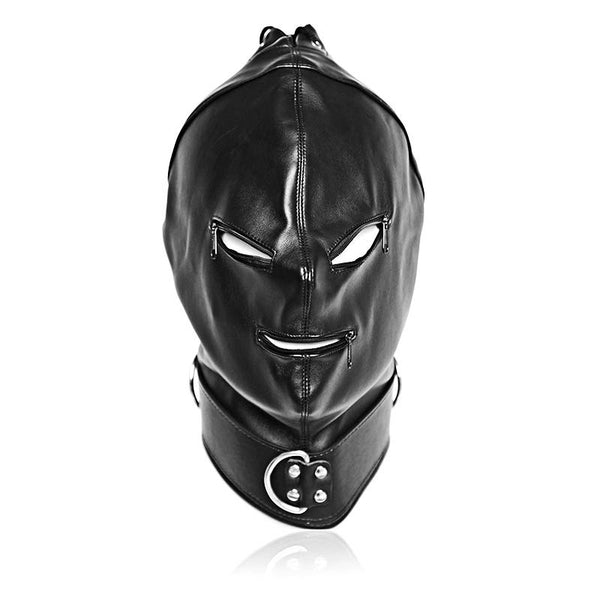 Zipper Face Hood