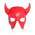 PU Leather Devil Mask