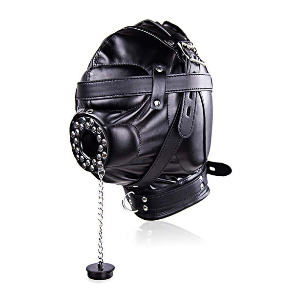 Sensory Deprivation Hood with Removable Mouth