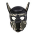 Camouflage Leather Puppy Hood with Bendable Ears