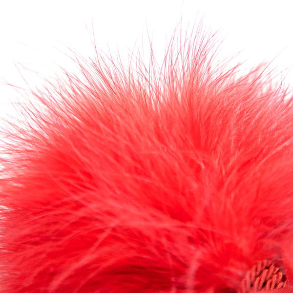 Fluffy Feather Body Tickler with Bow-Knot