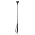 PU Leather Black Heart Riding Crop