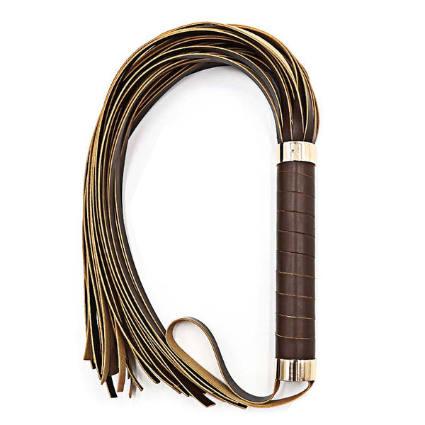 Flogger Whip with Metal Grip