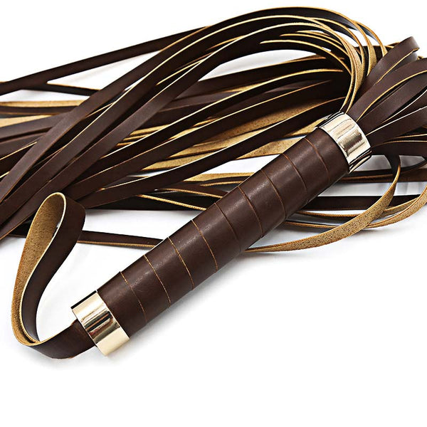 Flogger Whip with Metal Grip