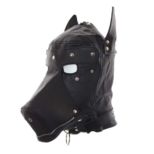 PU Leather Puppy Hood