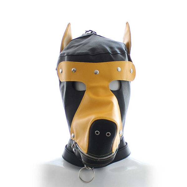 PU Leather Puppy Hood