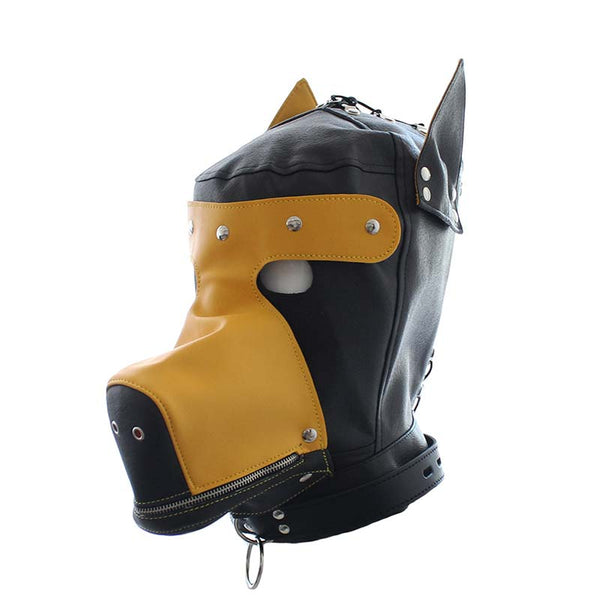 PU Leather Puppy Hood