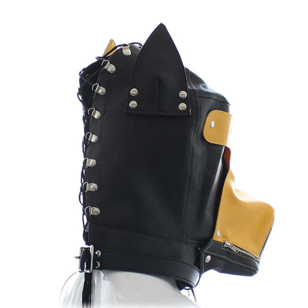 PU Leather Puppy Hood