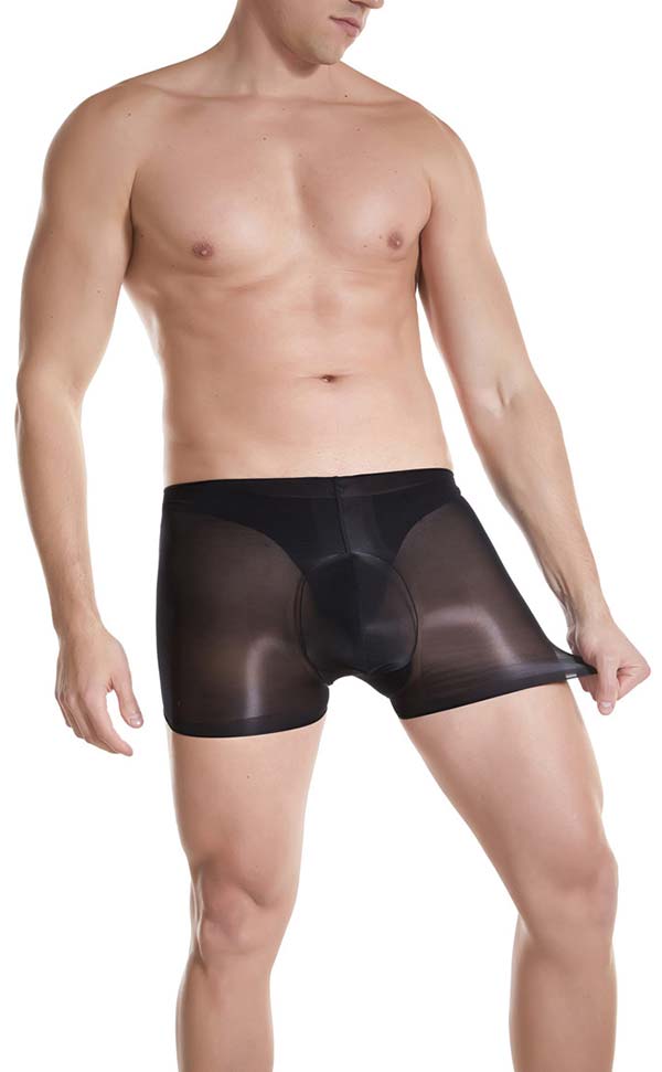 Waist-Less Glossy Trunk with U Pouch