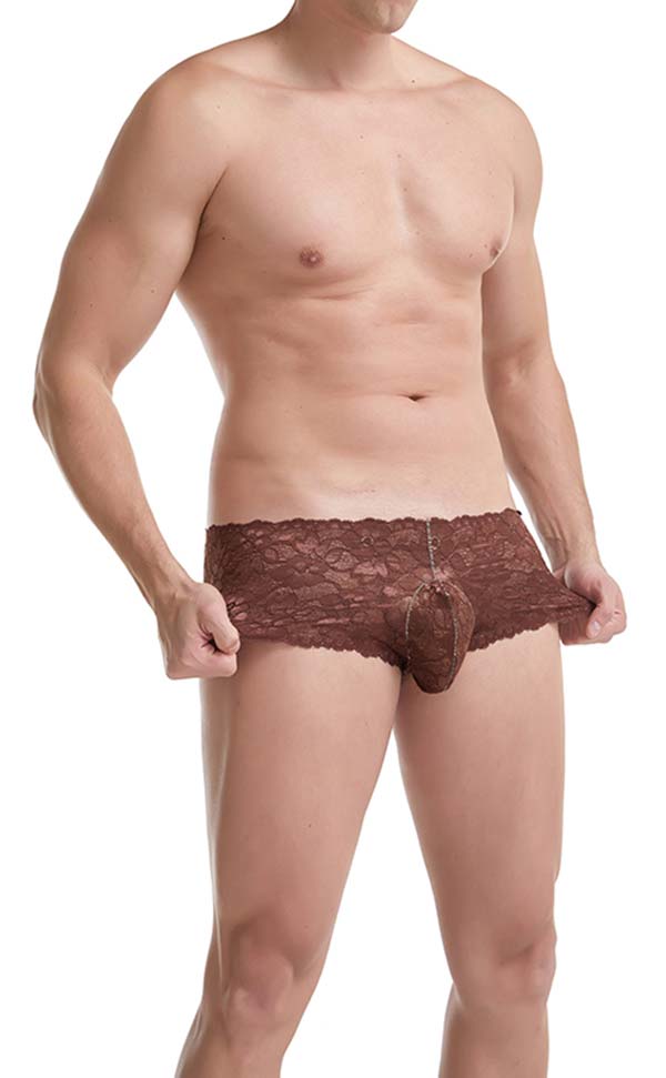 Sexy Lace U-Shape Trunks