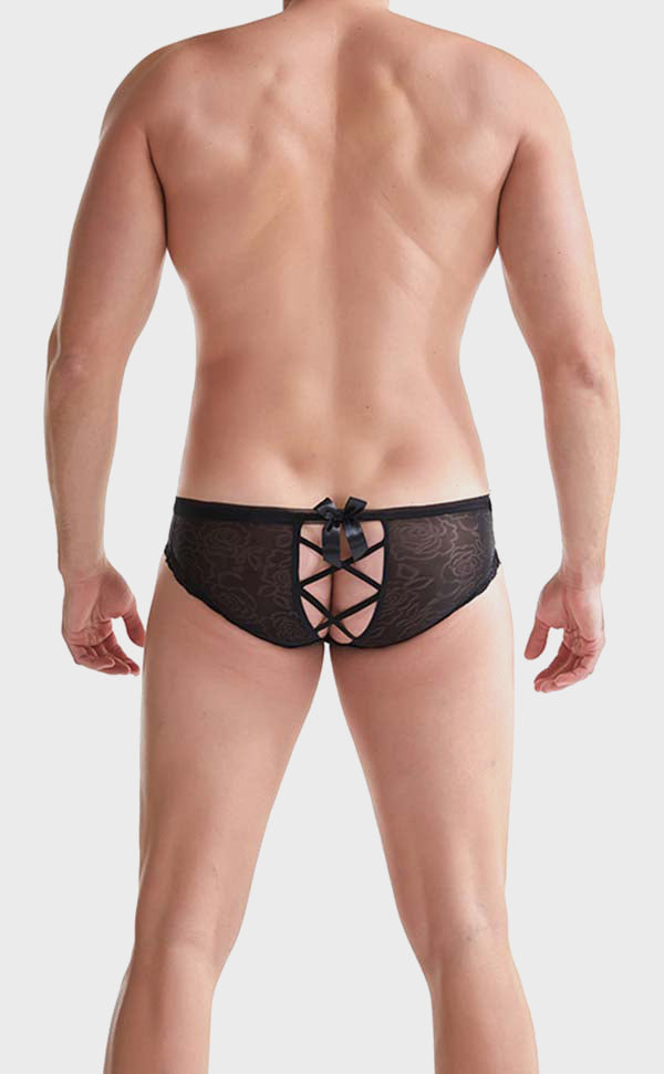 Criss-Cross Lace Knickers