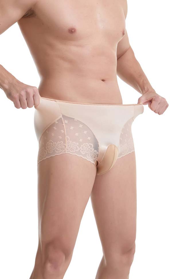 Large Silk Briefs with Pouch