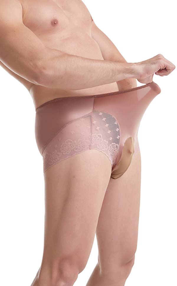 Large Silk Briefs with Pouch