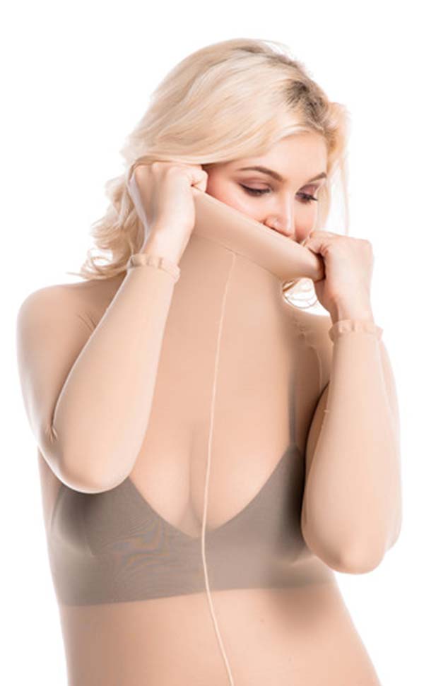 Matte High Neck Unisex Bodystockings