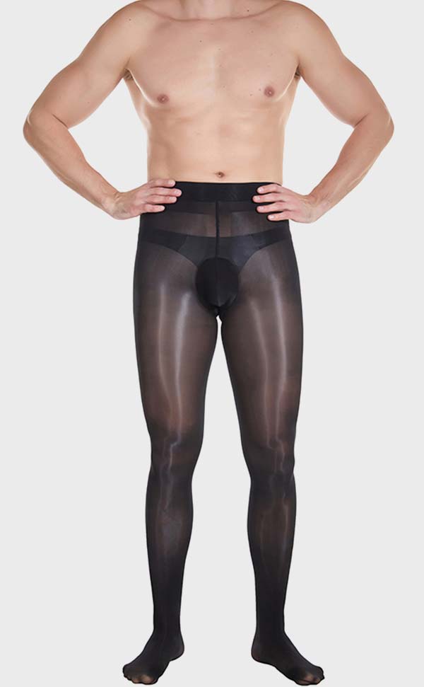Glossy STW Tights with U Pouch