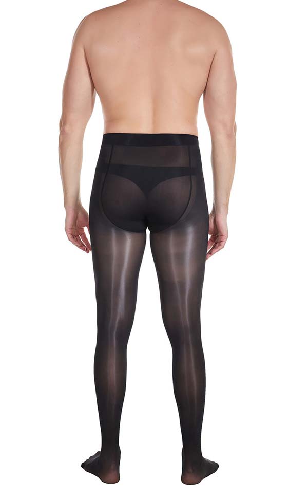 Glossy STW Tights with U Pouch