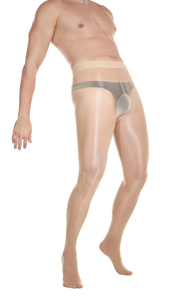Glossy STW Tights with U Pouch