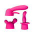 Silicone Attachments Set in Pink