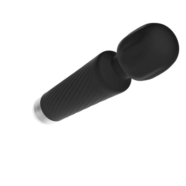 Rechargeable Wand Vibrator in Blcak