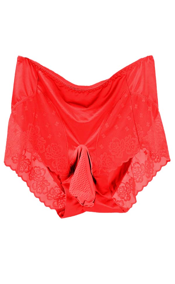 Large Silk Briefs with Massage Granule