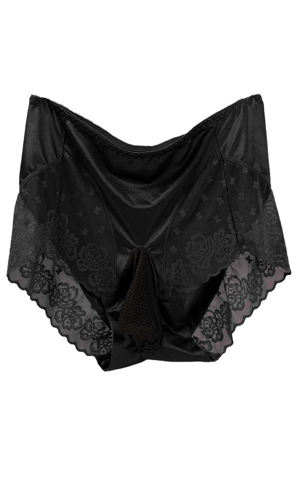 Large Silk Briefs with Massage Granule