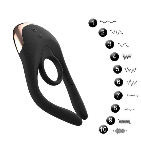 Vibrating Cock Ring USB Rechargeable